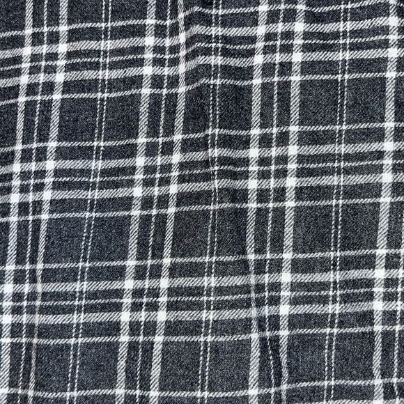 George Mens Gray Plaid Pajama Bottoms - Picture 4 of 6